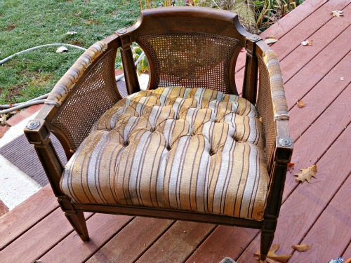 (Before) Faux Antique Chair Makeover - by Redo It Yourself Inspirations