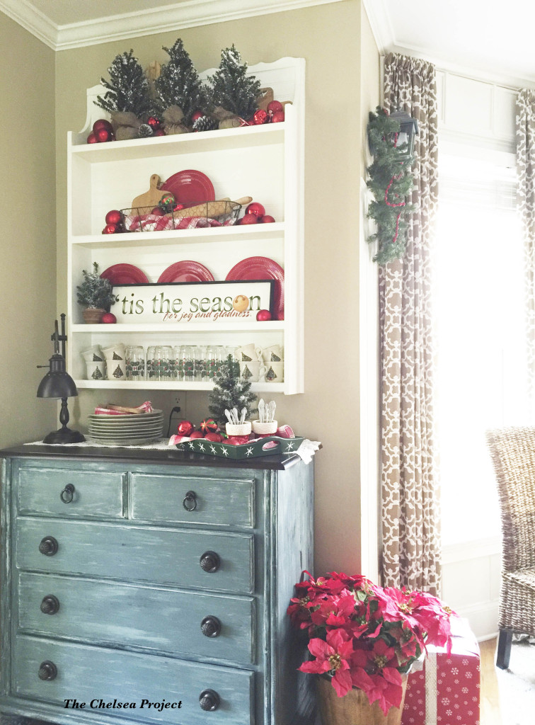 TV Armoire Makeover to Kitchen Storage - by The Chelsea Project