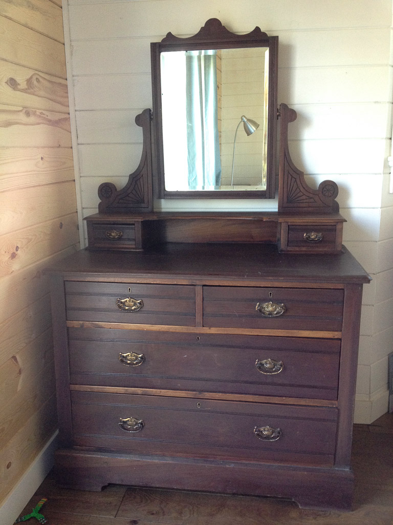 (Before) Shabby and Chic Dresser Makeover - by This Mamas Dance