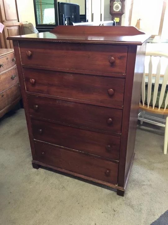 (Before) Camera Dresser Makeover - by New Old Finds