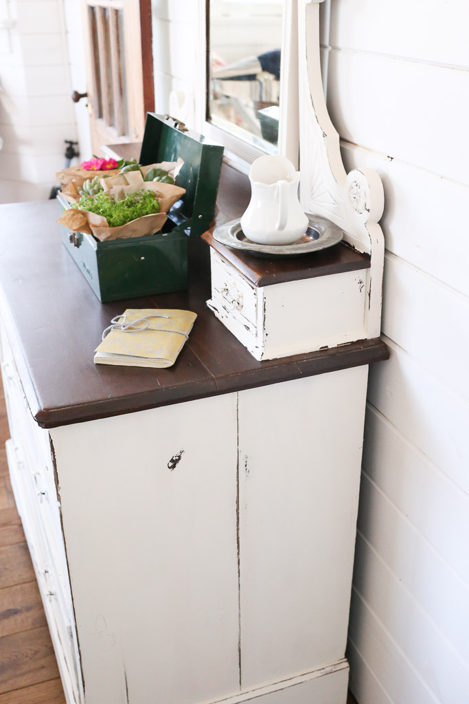 Shabby and Chic Dresser Makeover - by This Mamas Dance