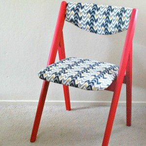Bright Vintage Folding Chair