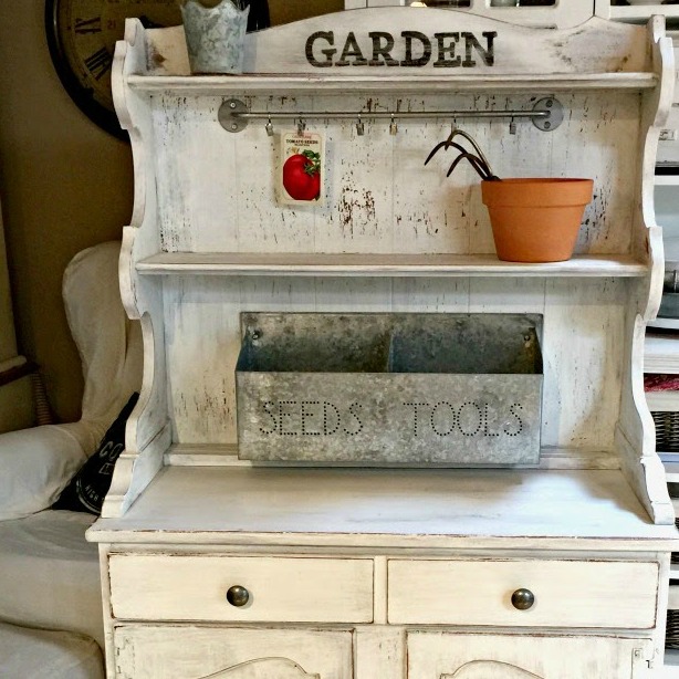 Old Hutch to Potting Bench