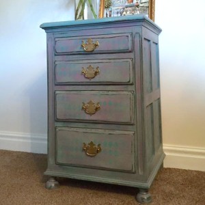 Chalk Paint Harlequin Nightstand