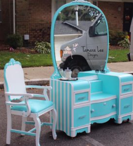 Tiffany Vanity Makeover